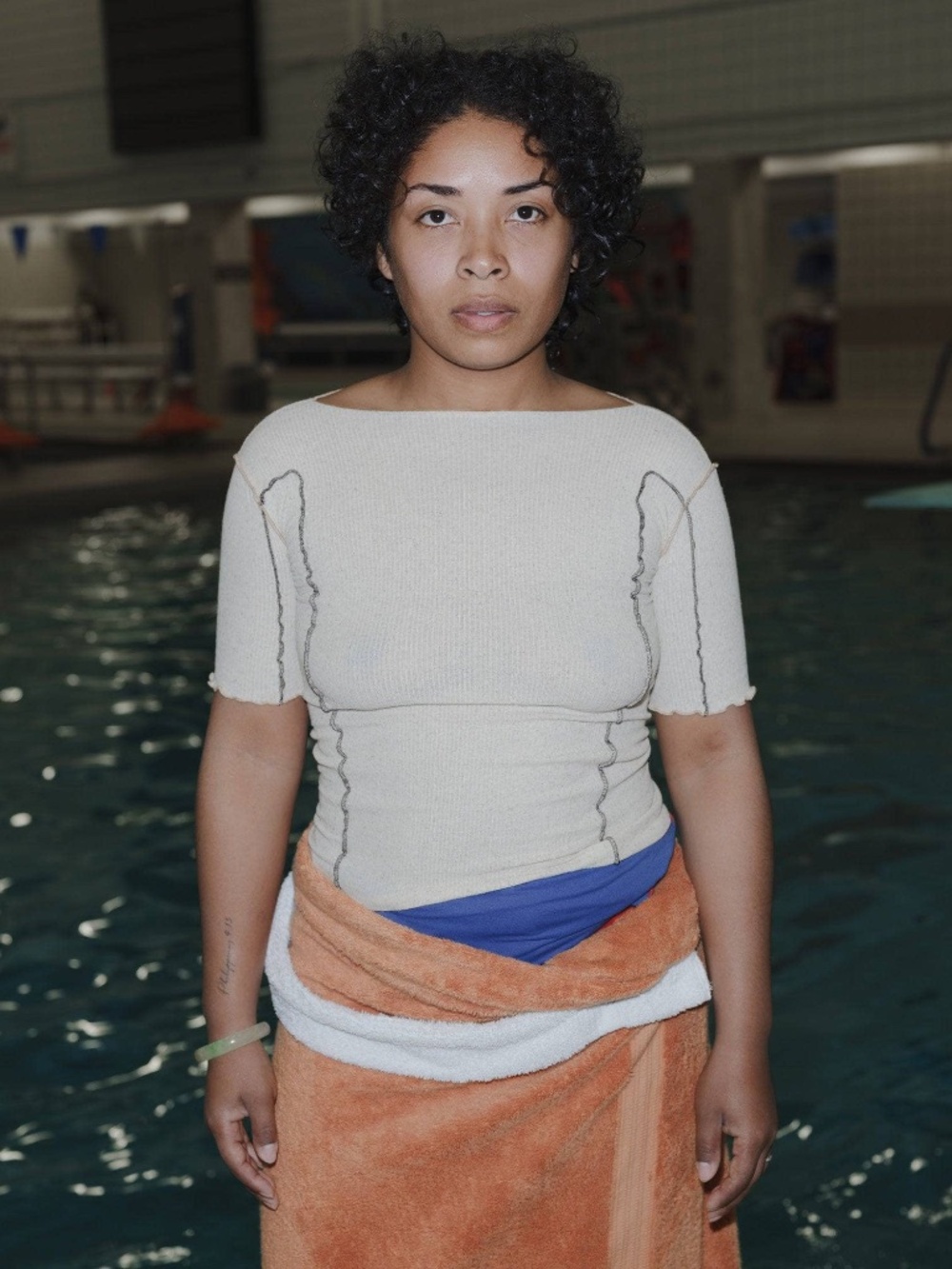 BASERANGE Omato 3/4 Tee Shirt - UNDYED / L | NWT